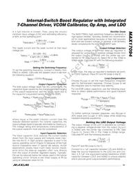 MAX17094ETM+T Datasheet Page 21