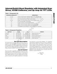 MAX17100ETM+T Datasheet Page 17