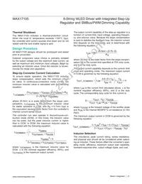 MAX17105ETG+T Datasheet Page 21