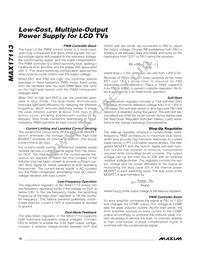 MAX17113ETL+T Datasheet Page 18