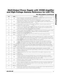 MAX17114ETM+T Datasheet Page 17