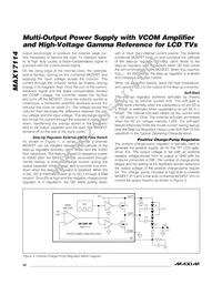 MAX17114ETM+T Datasheet Page 22