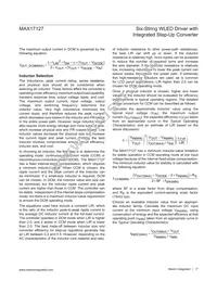 MAX17127ETP+T Datasheet Page 17