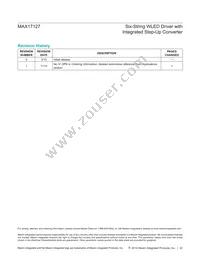 MAX17127ETP+T Datasheet Page 22