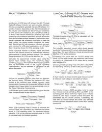 MAX17129ETE+T Datasheet Page 17