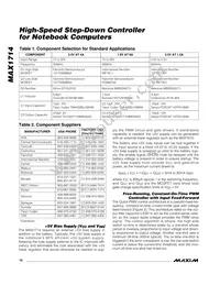 MAX1714AEEP+TG05 Datasheet Page 10