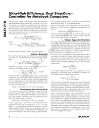 MAX1715EEI Datasheet Page 18