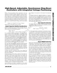 MAX1716EEG+ Datasheet Page 23