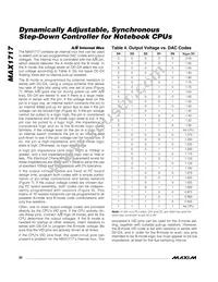 MAX1717EEG+T Datasheet Page 20