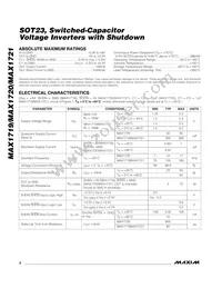 MAX1720EUT Datasheet Page 2