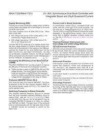 MAX17231ETLS+ Datasheet Page 17