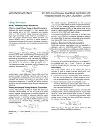 MAX17231ETLS+ Datasheet Page 18