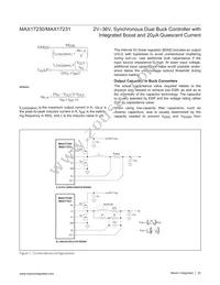 MAX17231ETLS+ Datasheet Page 20