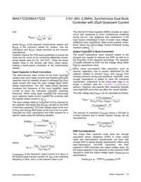 MAX17233ETIS+ Datasheet Page 18