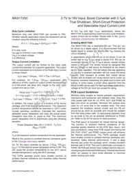 MAX17250ANC+ Datasheet Page 11