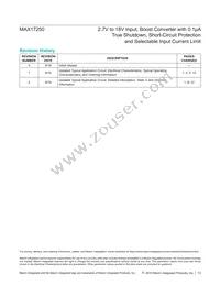 MAX17250ANC+ Datasheet Page 13