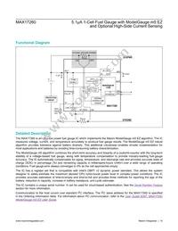 MAX17260SEWL+ Datasheet Page 14