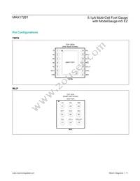 MAX17261METD+T Datasheet Page 11