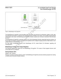 MAX17261METD+T Datasheet Page 20