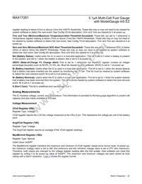 MAX17261METD+T Datasheet Page 22