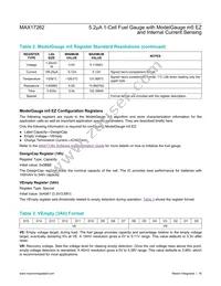 MAX17262REWL+ Datasheet Page 16