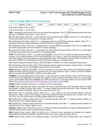 MAX17262REWL+ Datasheet Page 18