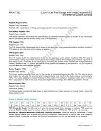 MAX17262REWL+ Datasheet Page 21