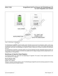 MAX17263LETD+T Datasheet Page 20