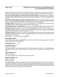 MAX17263LETD+T Datasheet Page 22