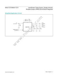 MAX17271ETE+T Datasheet Page 2