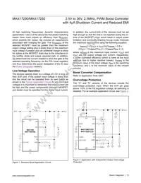 MAX17292ETCD+ Datasheet Page 15