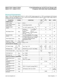 MAX17312X+ Datasheet Page 17