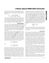 MAX17409GTI+T Datasheet Page 17