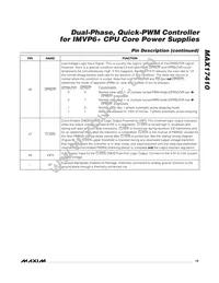 MAX17410GTM+T Datasheet Page 19