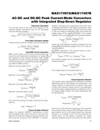 MAX17497BATE+ Datasheet Page 19