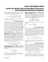 MAX17497BATE+ Datasheet Page 20