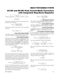 MAX17497BATE+ Datasheet Page 22