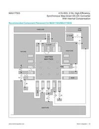 MAX17503SATP+T Datasheet Page 22