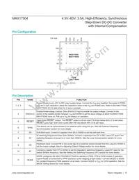 MAX17504SATP+ Datasheet Page 15