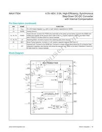 MAX17504SATP+ Datasheet Page 16