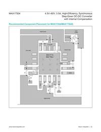 MAX17504SATP+ Datasheet Page 22