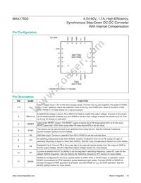 MAX17505SATP+T Datasheet Page 15