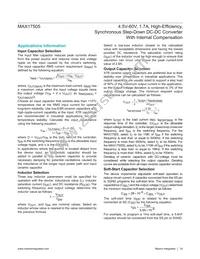 MAX17505SATP+T Datasheet Page 19