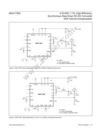 MAX17505SATP+T Datasheet Page 23