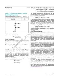 MAX17506ATP+T Datasheet Page 17