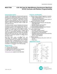 MAX17509ATJ+ Datasheet Cover