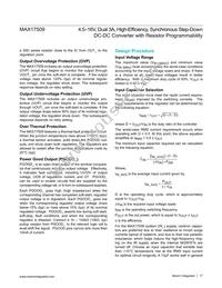 MAX17509ATJ+ Datasheet Page 17