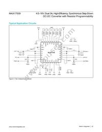 MAX17509ATJ+ Datasheet Page 22