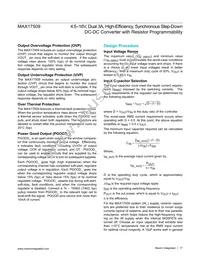 MAX17509ATJ+T Datasheet Page 17