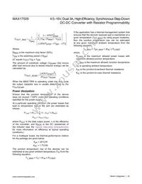 MAX17509ATJ+T Datasheet Page 20